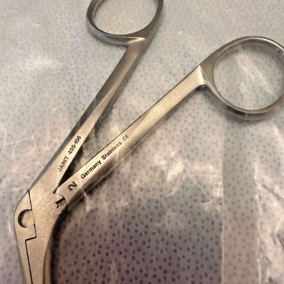 INTEGRA 405-106 Watson-Williams Polypus Forceps Large 9x13mm Jaw WL 4" — photo 3
