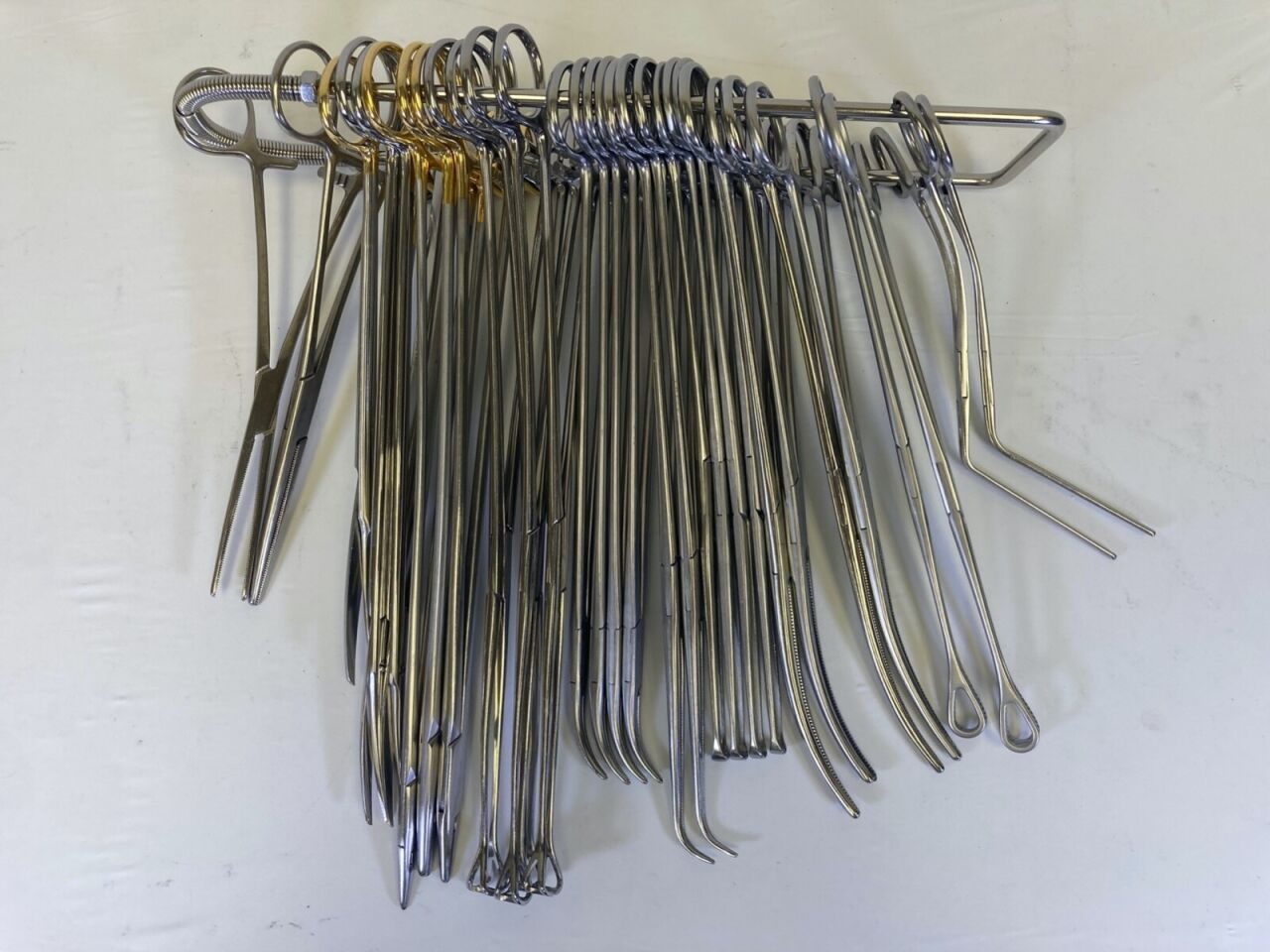 VARIOUS  Jarit Pilling Weck Codman Extra Long Instrument Set w SterilizationTray — photo 2
