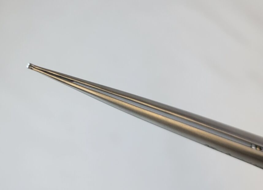 PILLING 358007 Micro Denis Ring Forceps 1mm Smooth Ring Tip 8-1/4" — photo 9