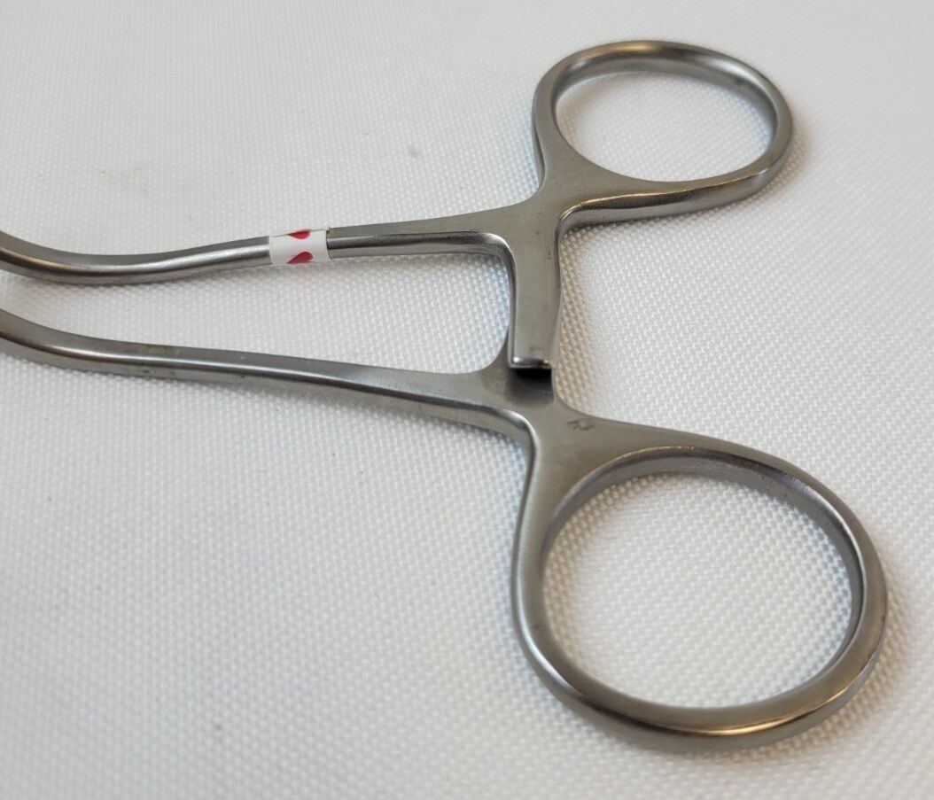 PILLING 35-3672 Stoney Aorta Clamp DeBakey-Type Jaws Angled Curved Set of 2 — photo 9