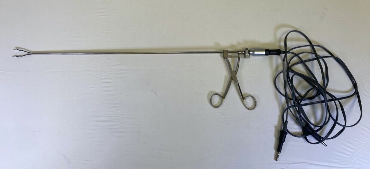R. WOLF 8384.21 8108.034 Bipolar Kleppinger Forcep w/ Cable 5mm x 46cm OBGYN — photo 1