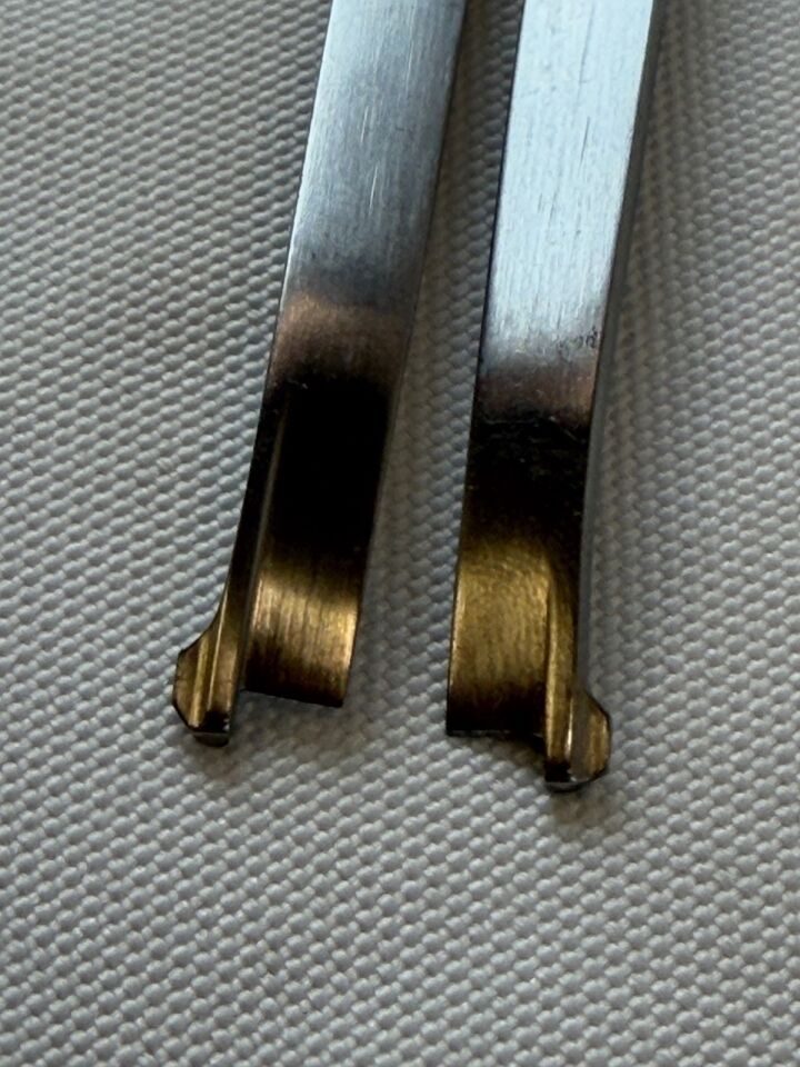 BAUSCH & LOMB N4366 & N4367 Anderson-Neivert L&R 4mm Osteotome ENT Pair — photo 6
