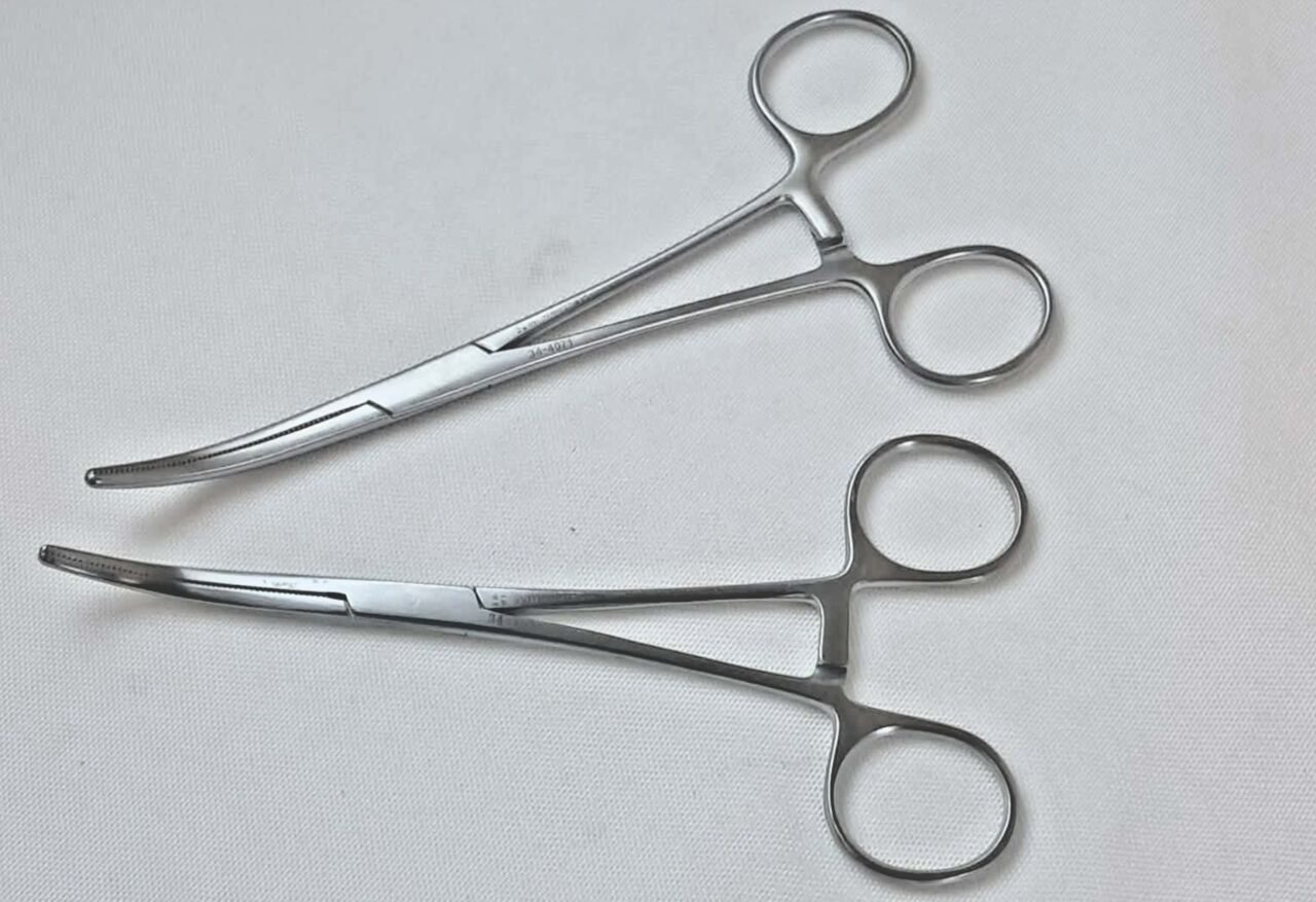 SYMMETRY SURGICAL 34-4071 Rochester-Pean Forceps, Lot of 2 — photo 2