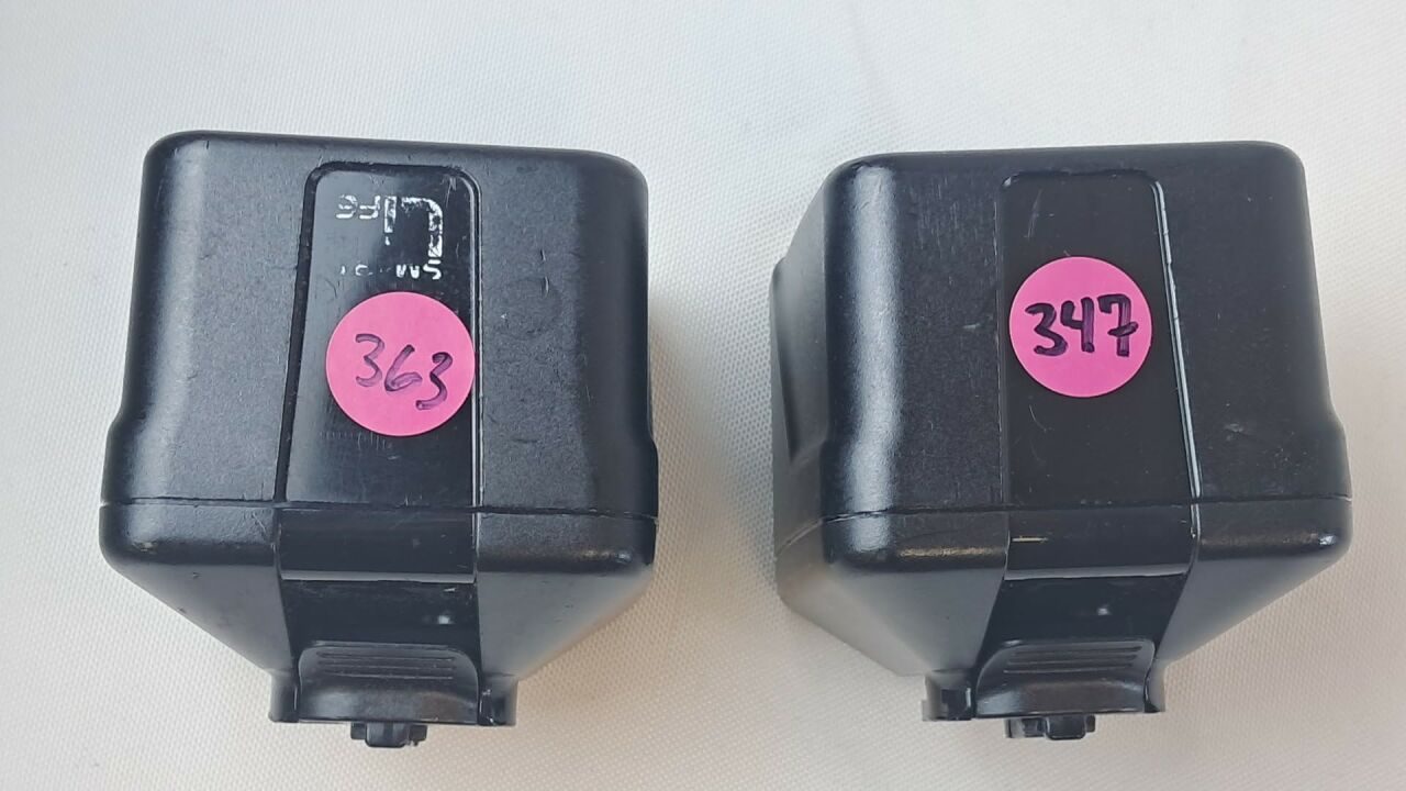 STRYKER 7215 System 7 Large Battery Cycle Counts: 347 & 363