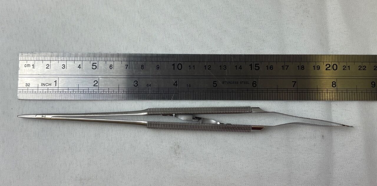 SNOWDEN-PENCER 32-5493 Castroviejo Delicate Needle Holder w Catch 21cm — photo 8
