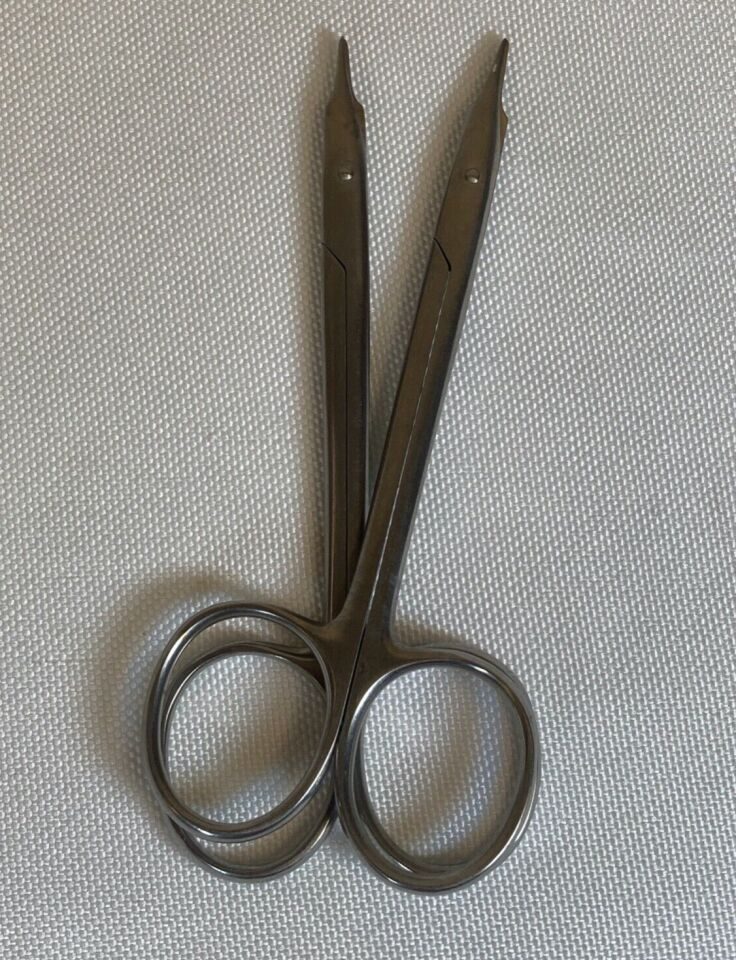 MILTEX 5-330 Tenotomy Scissors 4" Sharp Straight Blades Pair of — photo 7