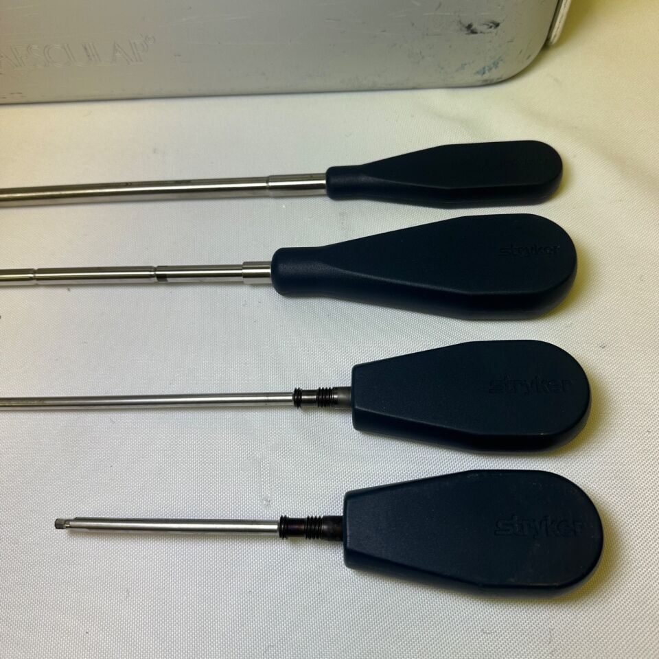 STRYKER Various 10 Piece Gamma Extras Tray w/ Sterilization case — photo 7