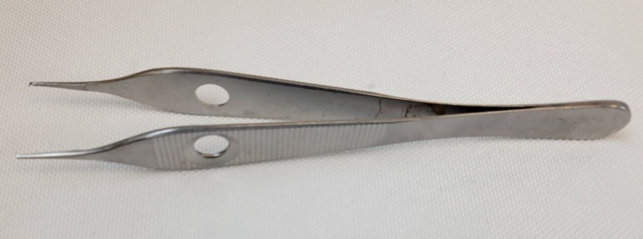 AESCULAP BD508R Adson Tissue Forceps Straight Delicate 120mm — photo 1
