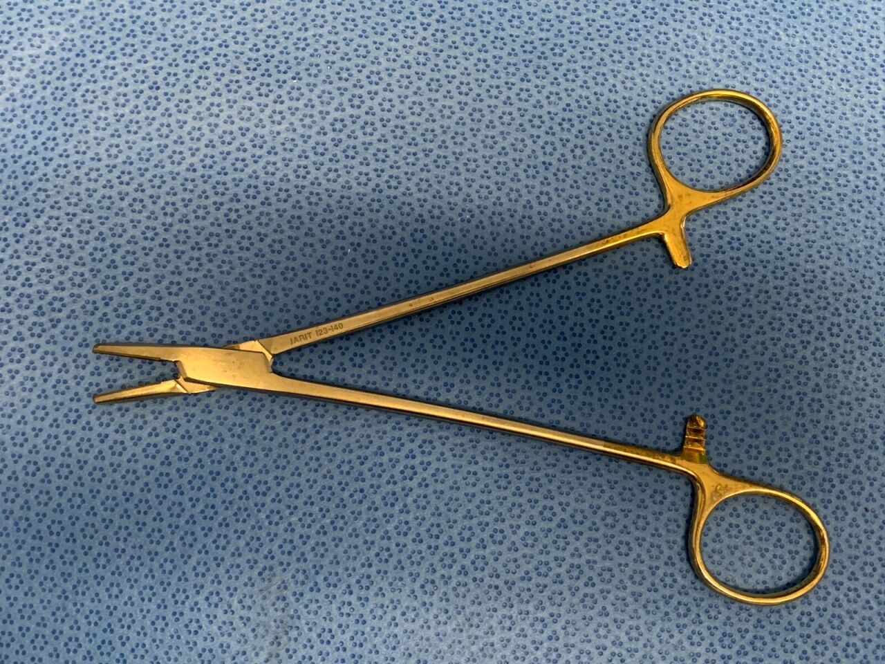 JARIT 123-140 Mayo Hegar Carb Bite Needle Holder 7" — photo 4