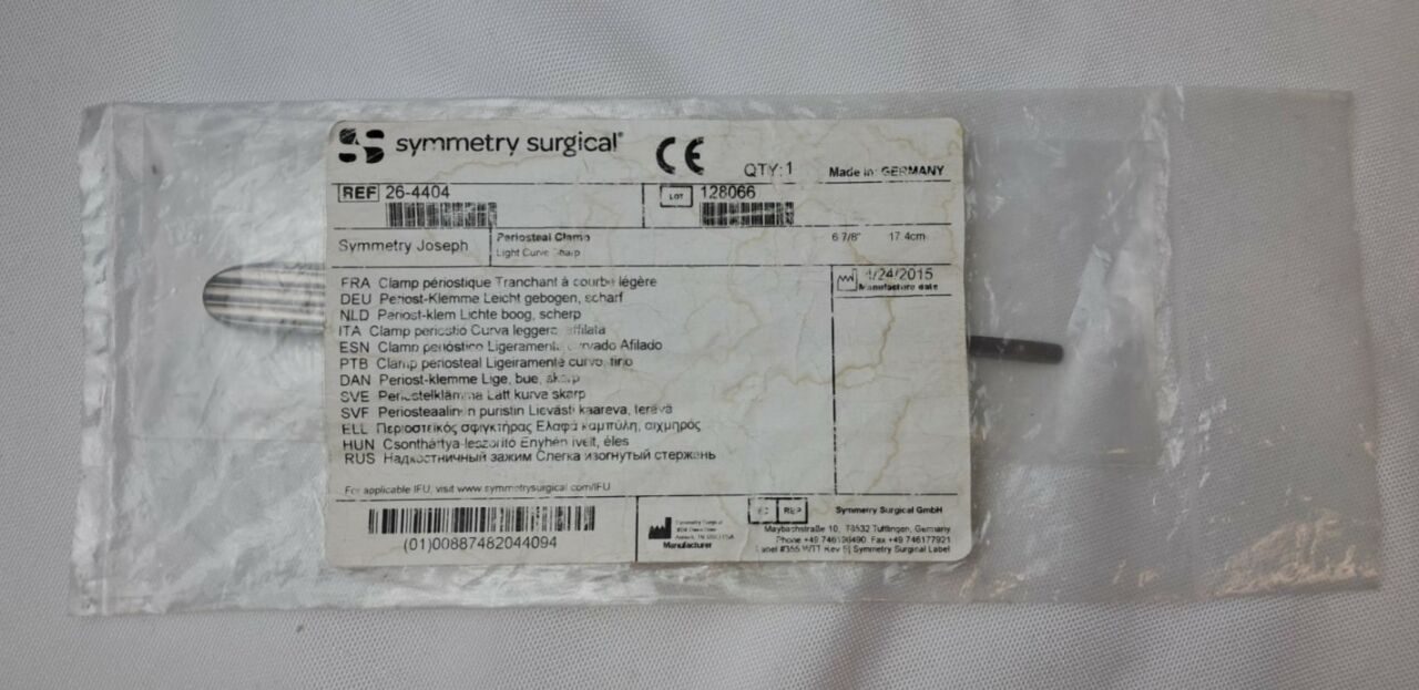 SYMMETRY SURGICAL 23-4404 Joseph Periosteal Elevator — photo 2