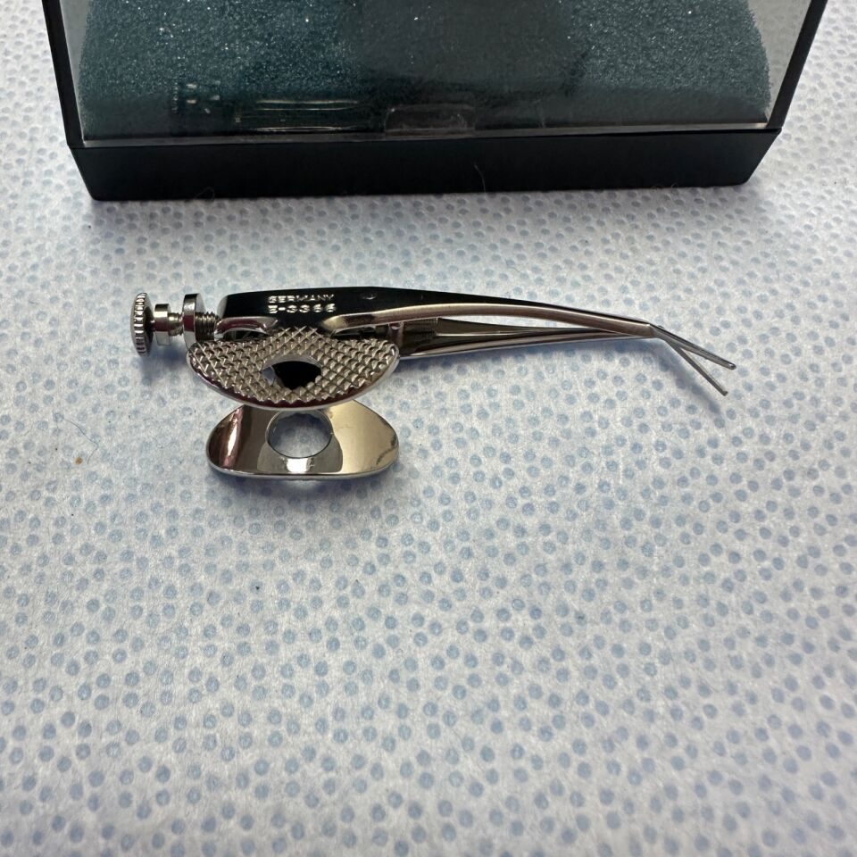KARL STORZ E3366 Barraquer Ophthalmic Iris Scissors — photo 8