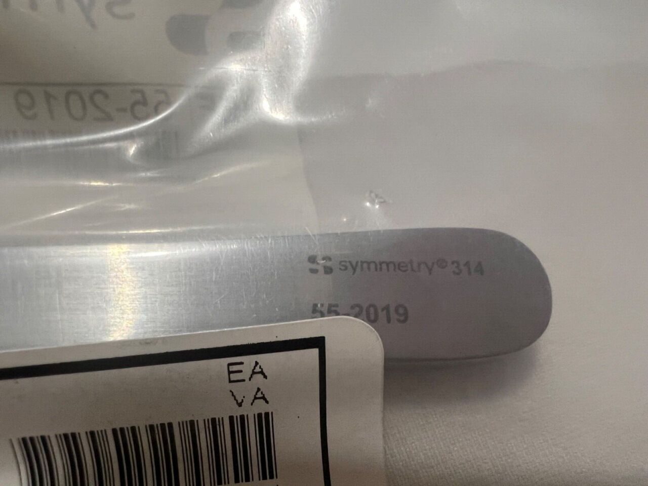 SYMMETRY SURGICAL 55-2019 DeBakey Vascular Tissue Forceps 3mm X 7-3/4" Length — photo 2