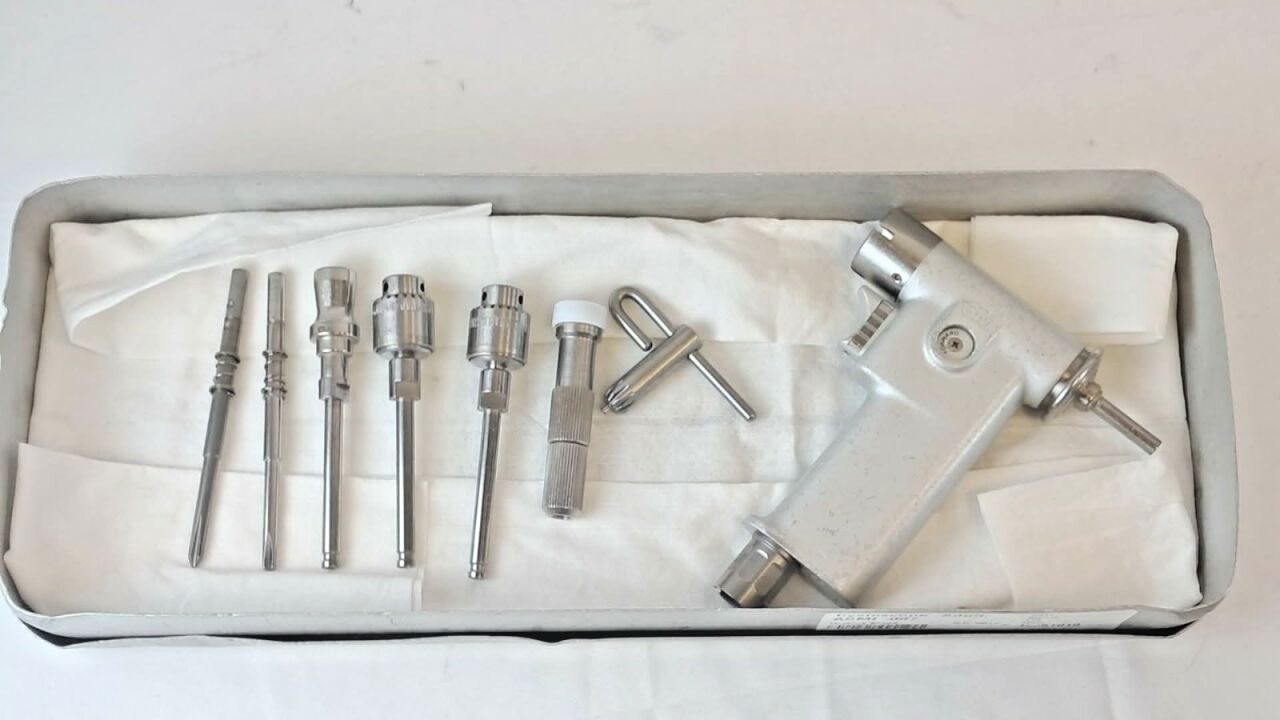 3M K100 8 Piece  Mini Driver Set w/ Jacobs Chuck & Attachments