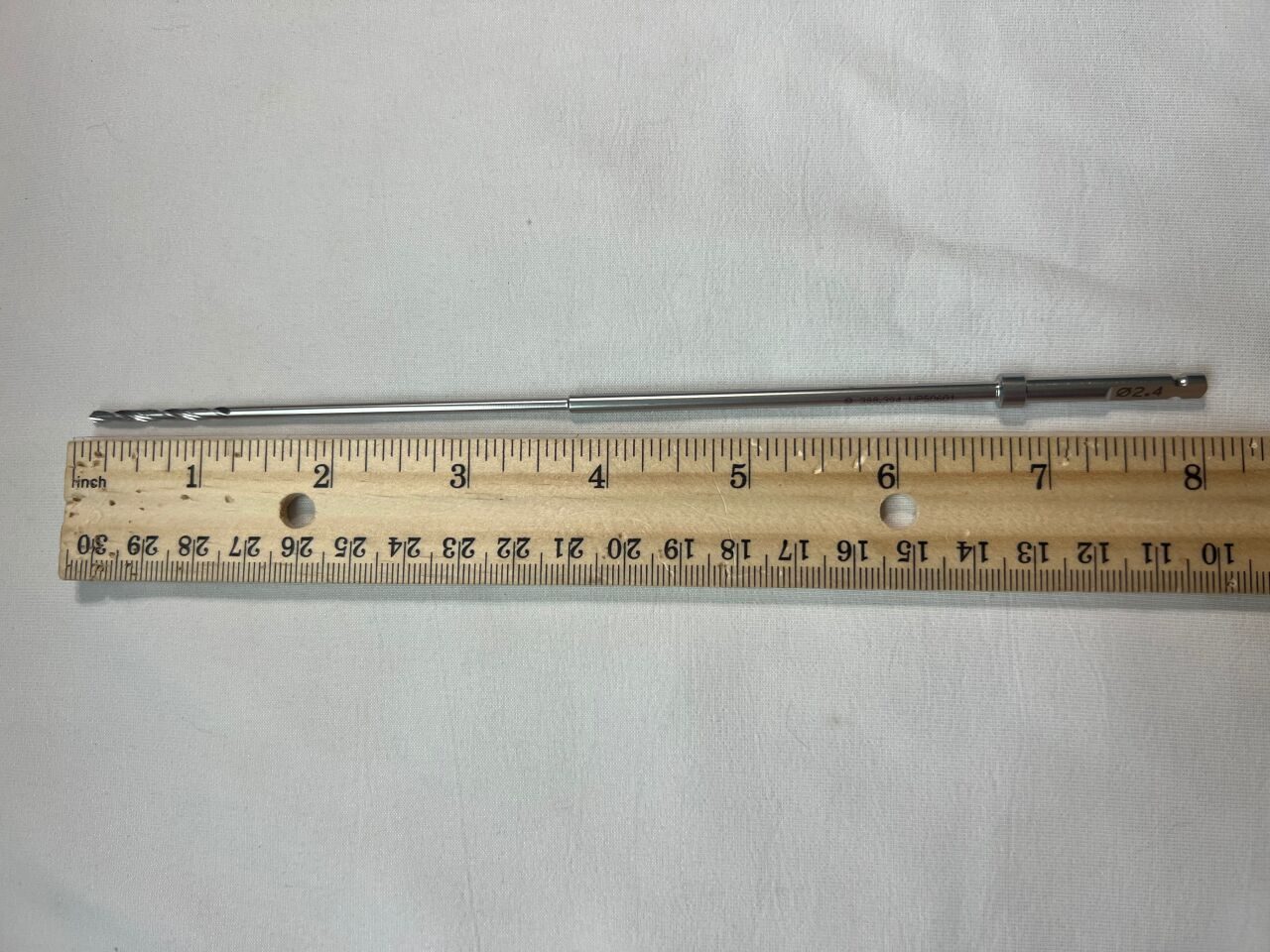 SYNTHES 388.394 2-Flute 2.4mm Quick Connect Drill Bit w/ Stop — photo 2