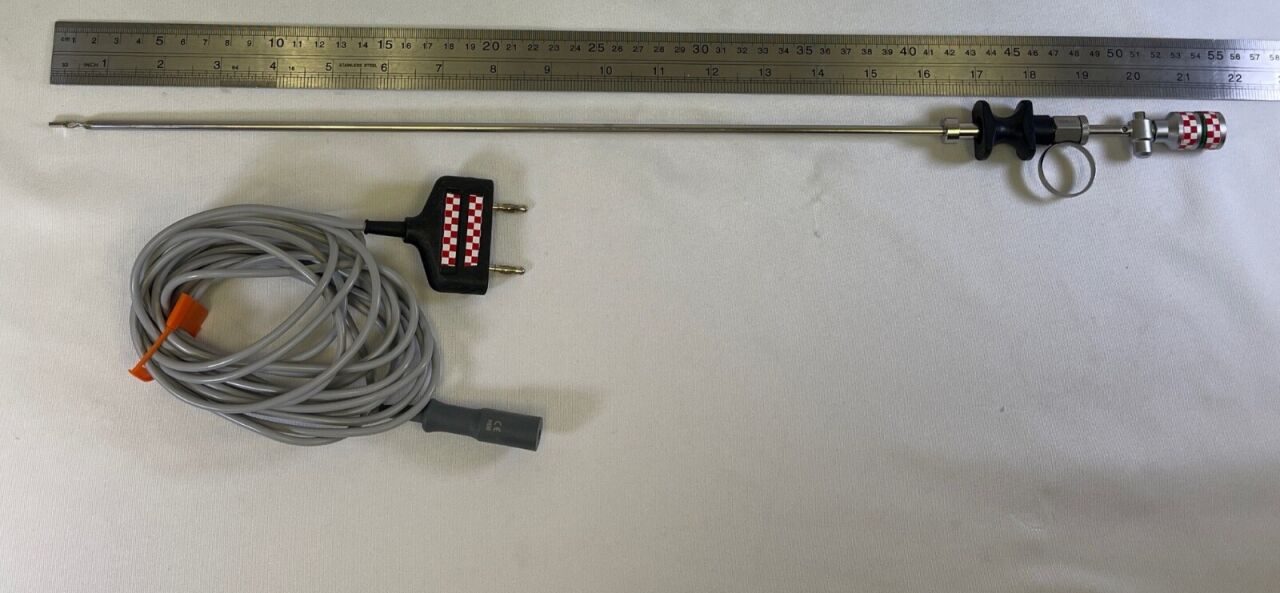 R. WOLF 8383.24 Bipolar Kleppinger Forcep w/ Covidien E0022W Bipolar Cable — photo 9