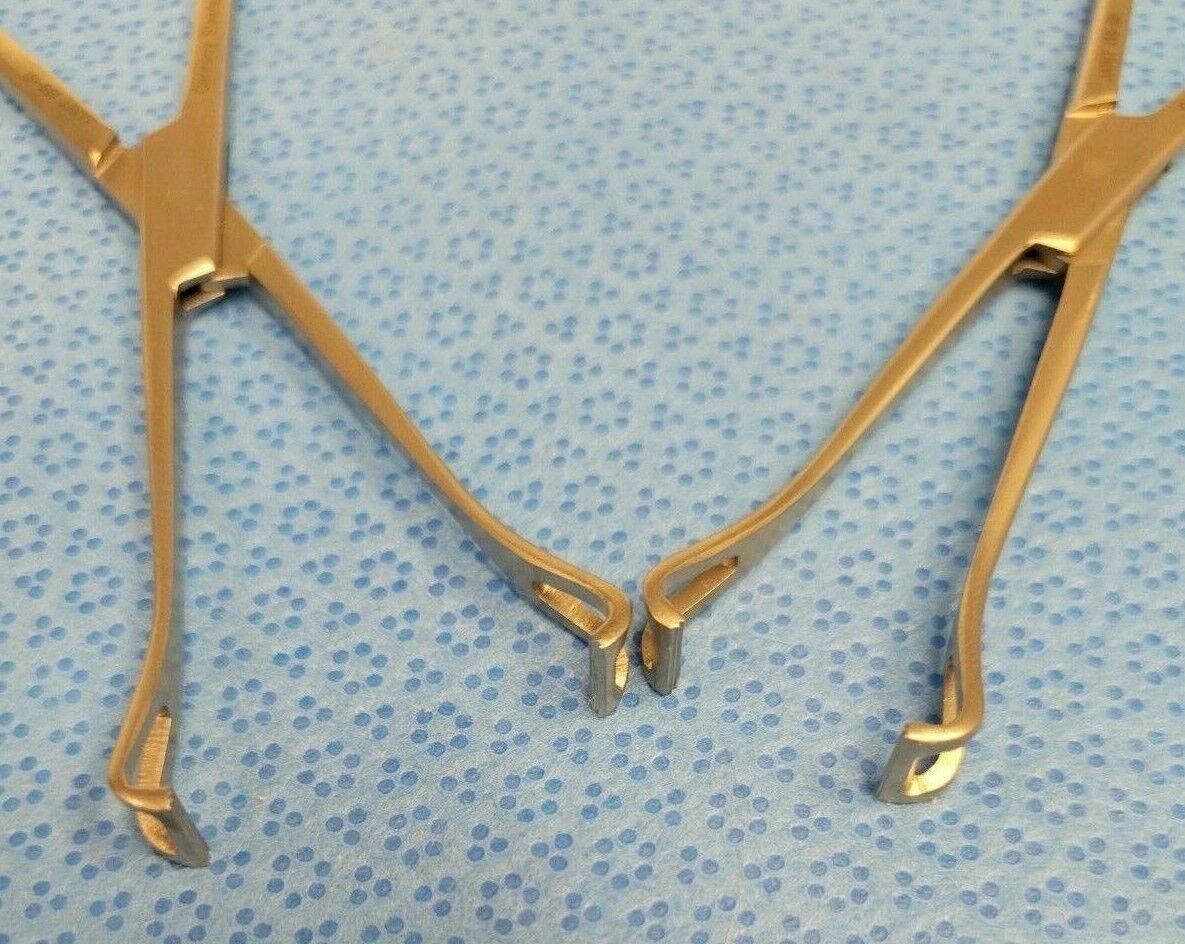 JARIT 136-181 Babcock Tissue Forceps 6" 8mm Wide Jaw, Lot of 2 — photo 3