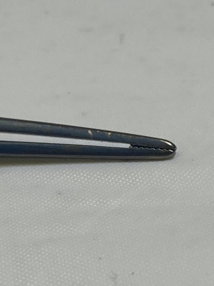 LEIBINGER 64-00116 Titanium 6" Holding Forceps Serrated Jaws Maxillofacial CMF — photo 9