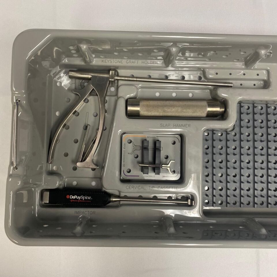 SYNTHES Various DuPuy Spine VG2 Cervical Instrument Set — photo 5