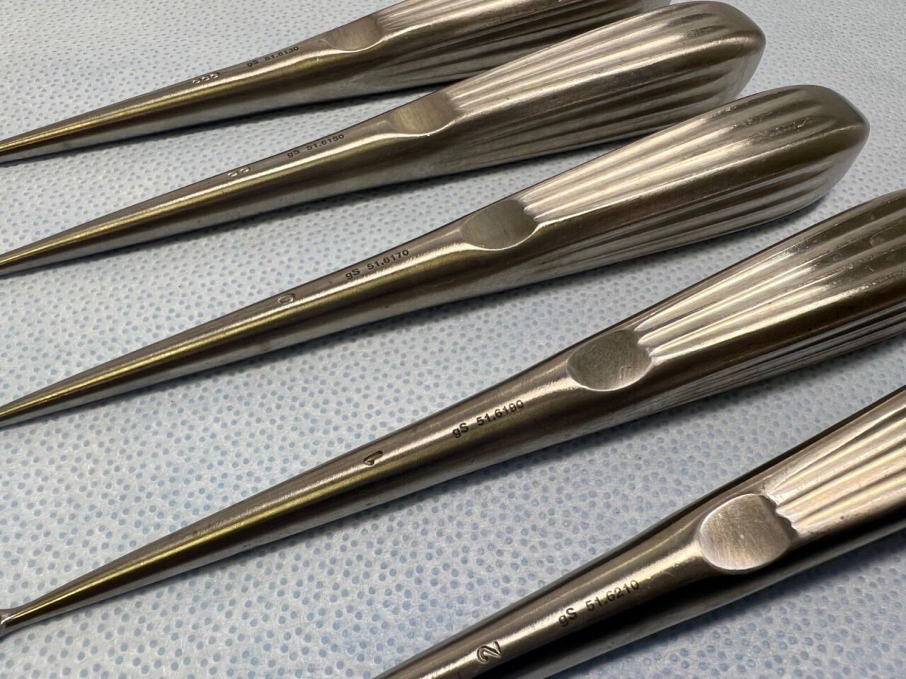 MILLENNIUM SURGICAL  Brun Straight Curettes - Lot of 5 — photo 4