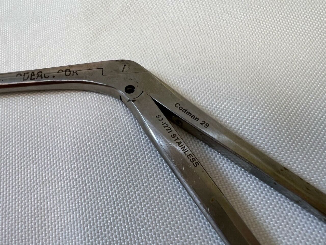 CODMAN 53-1221 Delicate Intervertebral Straight Disc Rongeur — photo 2