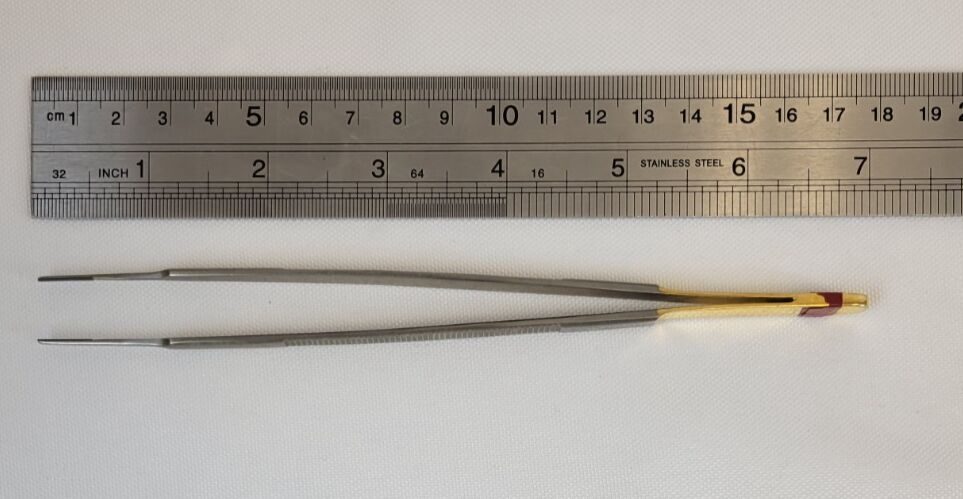 W. LORENZ 51-9859 Stainless Steel Surgical Forceps 17cm — photo 8