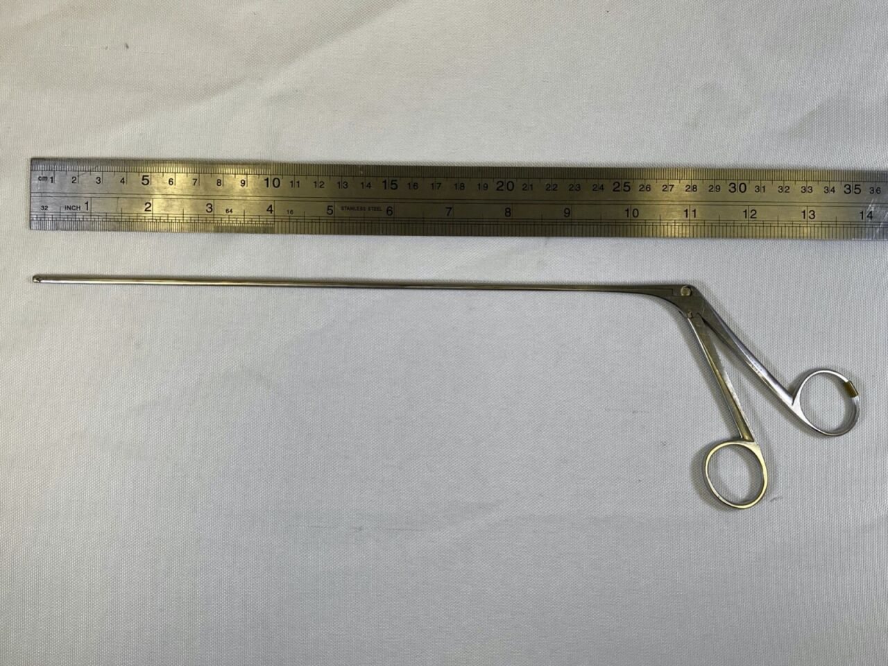 PILLING WECK 505112 Straight 2mm x 28cm Jackson Laryngeal Cup Forcep — photo 10
