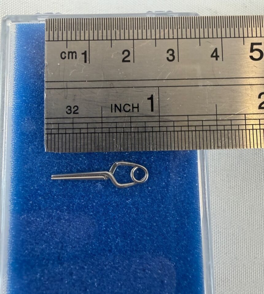 SCANLAN 3786-26 Yasargil Temporary Occlusion Clamp Straight 11mm Firm Pressure — photo 3