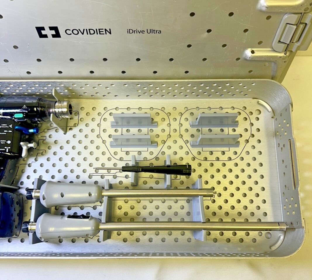 COVIDIEN iDrive Ultra Powered Linear Stapler Set w/ Autoclavable Case — photo 6