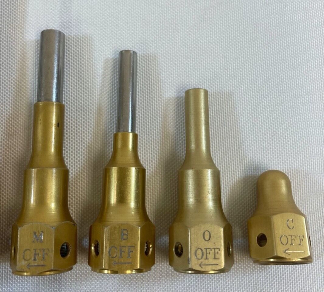 MEDTRONIC Midas Rex Classic Set of 7  Pneumatic Attachments Neurology Orthopedic — photo 3