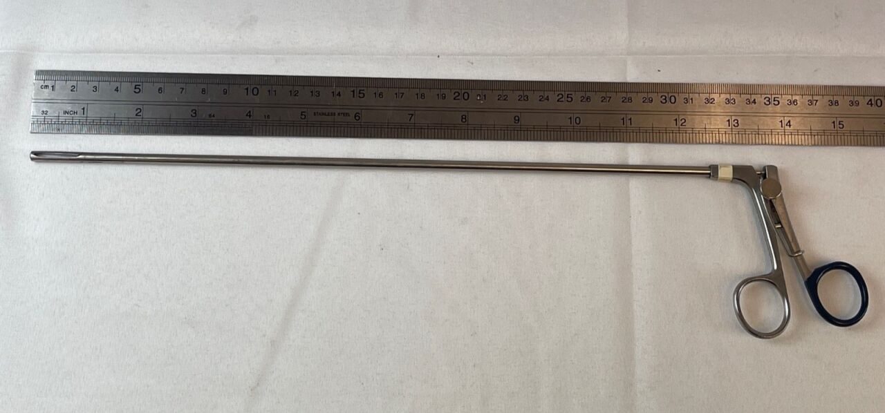 ENDOLAP F260.15 5mm x 32cm Spring Handle 2x3 Teeth Claw Grasper Laparoscopic — photo 7
