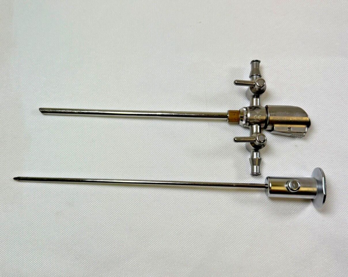 LINVATEC T4030 Double Stopcock w/ T4902 Conical Obturator Quicklatch Cannula — photo 4