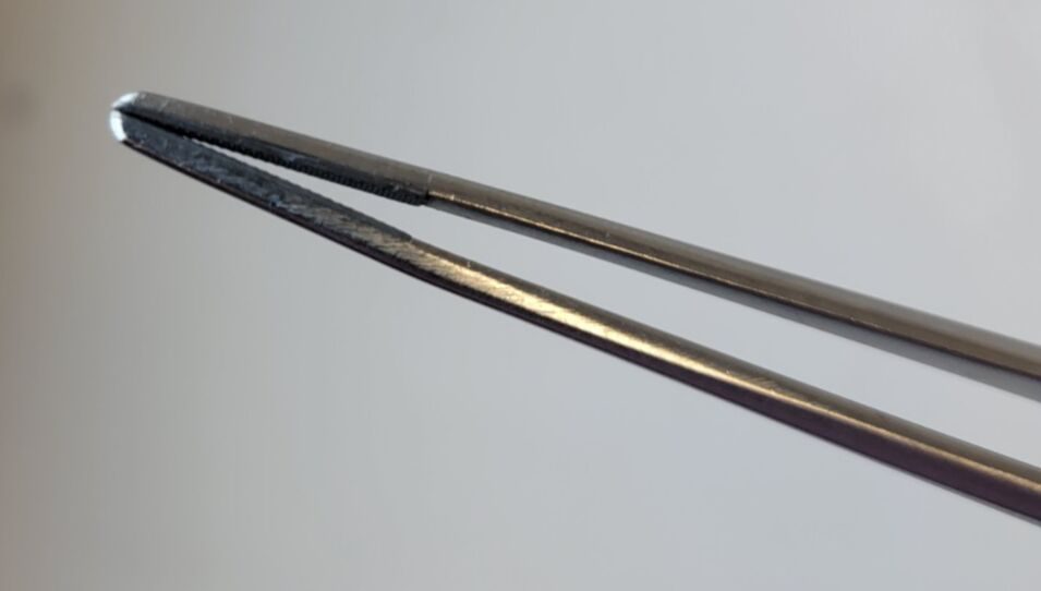 PILLING 35-1860 Cushing Tissue Forceps Straight TC Jaws 7" — photo 5