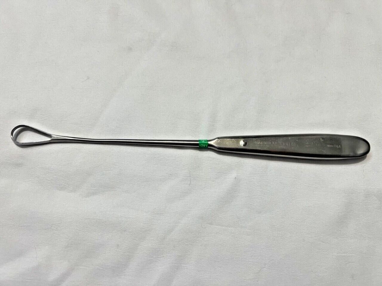 AESCULAP ER416R Sims Harp-Malleable Uterine Curette 15mm X 10" Length Size 6 — photo 1