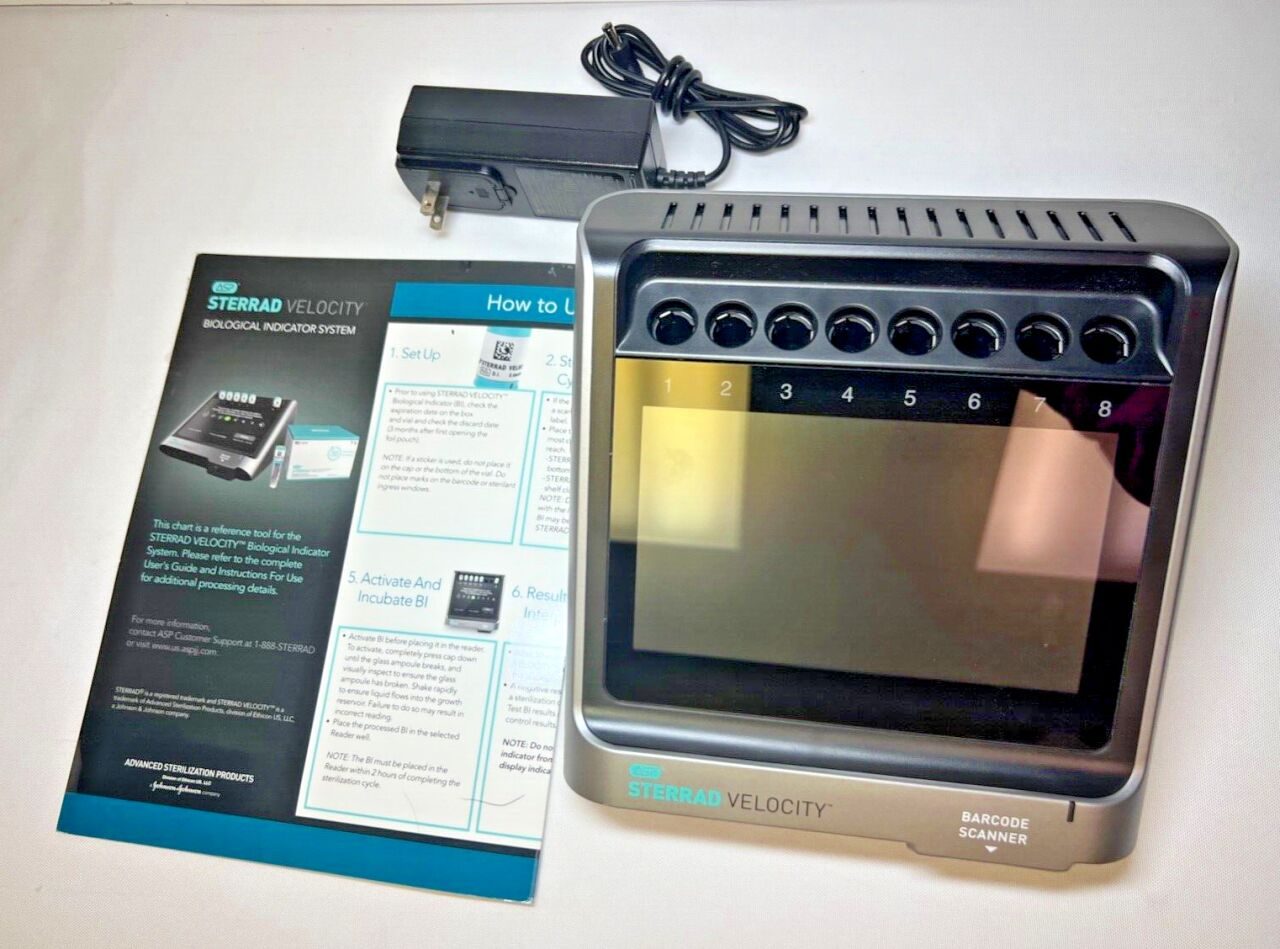 ASP 43220 Sterrad Velocity Biological Indicator System Reader Sterilizer — photo 3
