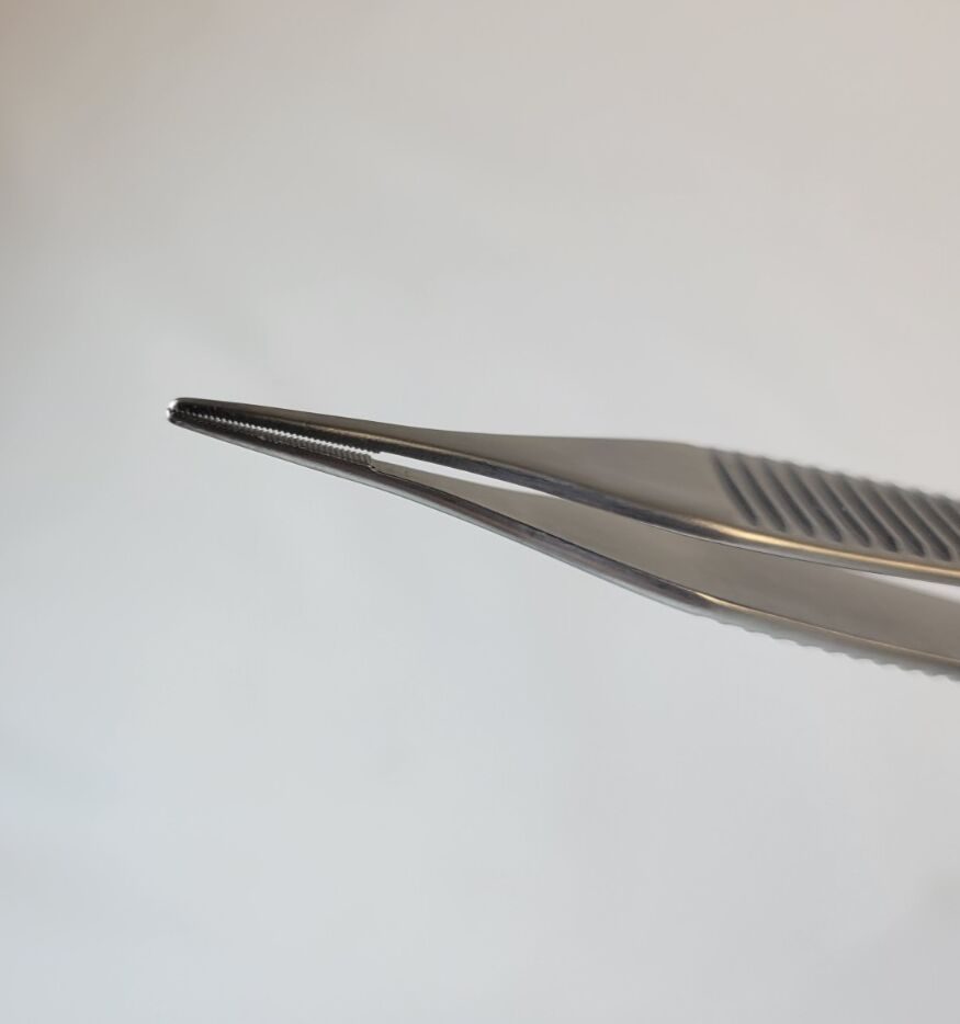 AMBLER SURGICAL 25-041 Adson Bipolar Forceps 1mm Serrated Tips Ophthalmology — photo 6