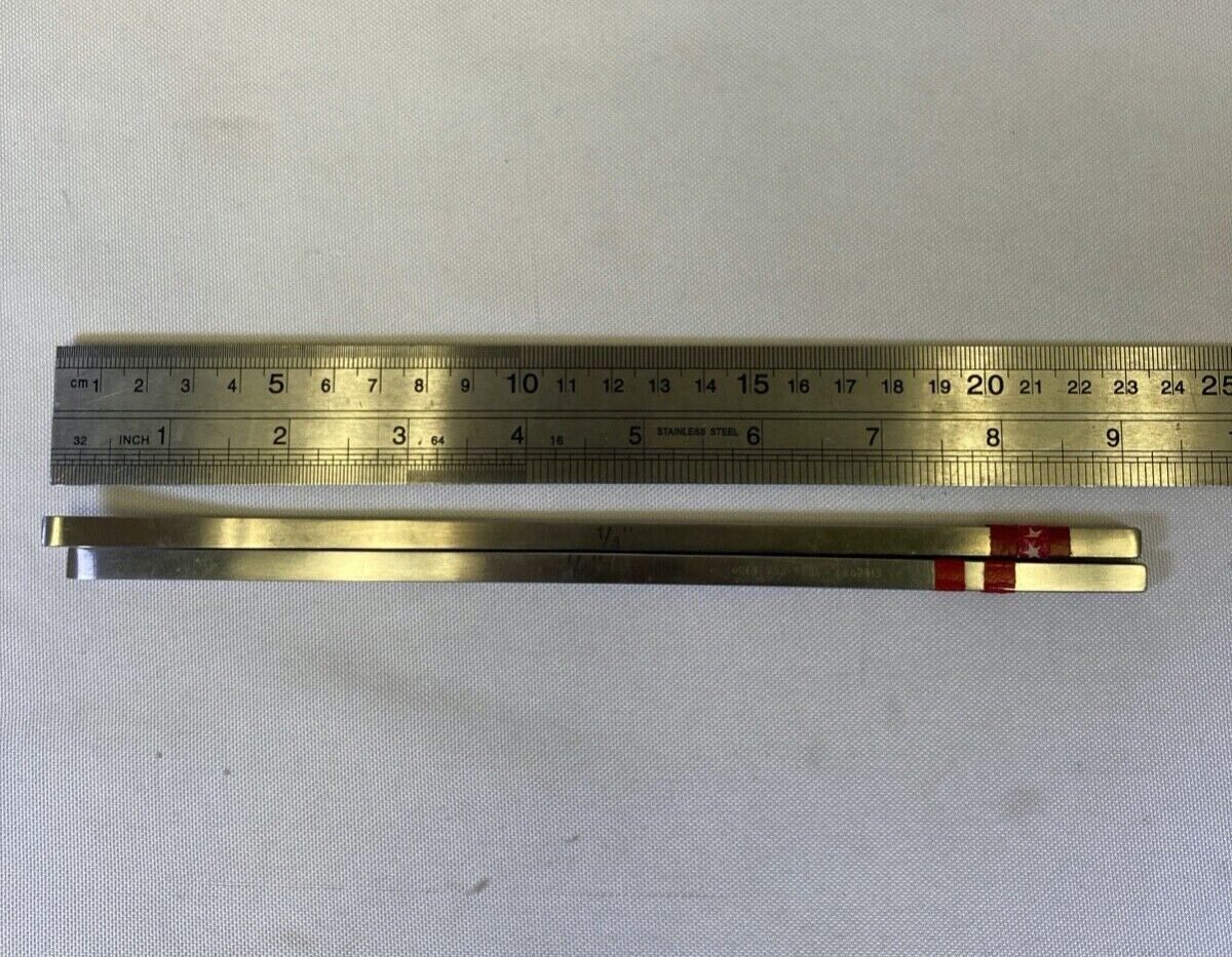 ODEV 1/4" x 9" Pair of Straight & Curved Osteotomes — photo 6