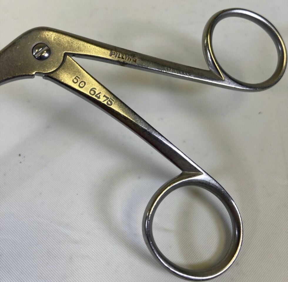 PILLING WECK TELEFLEX 50-6475 Jako-Kleinsasser Micro Scissors 2mm Laryngeal ENT — photo 2