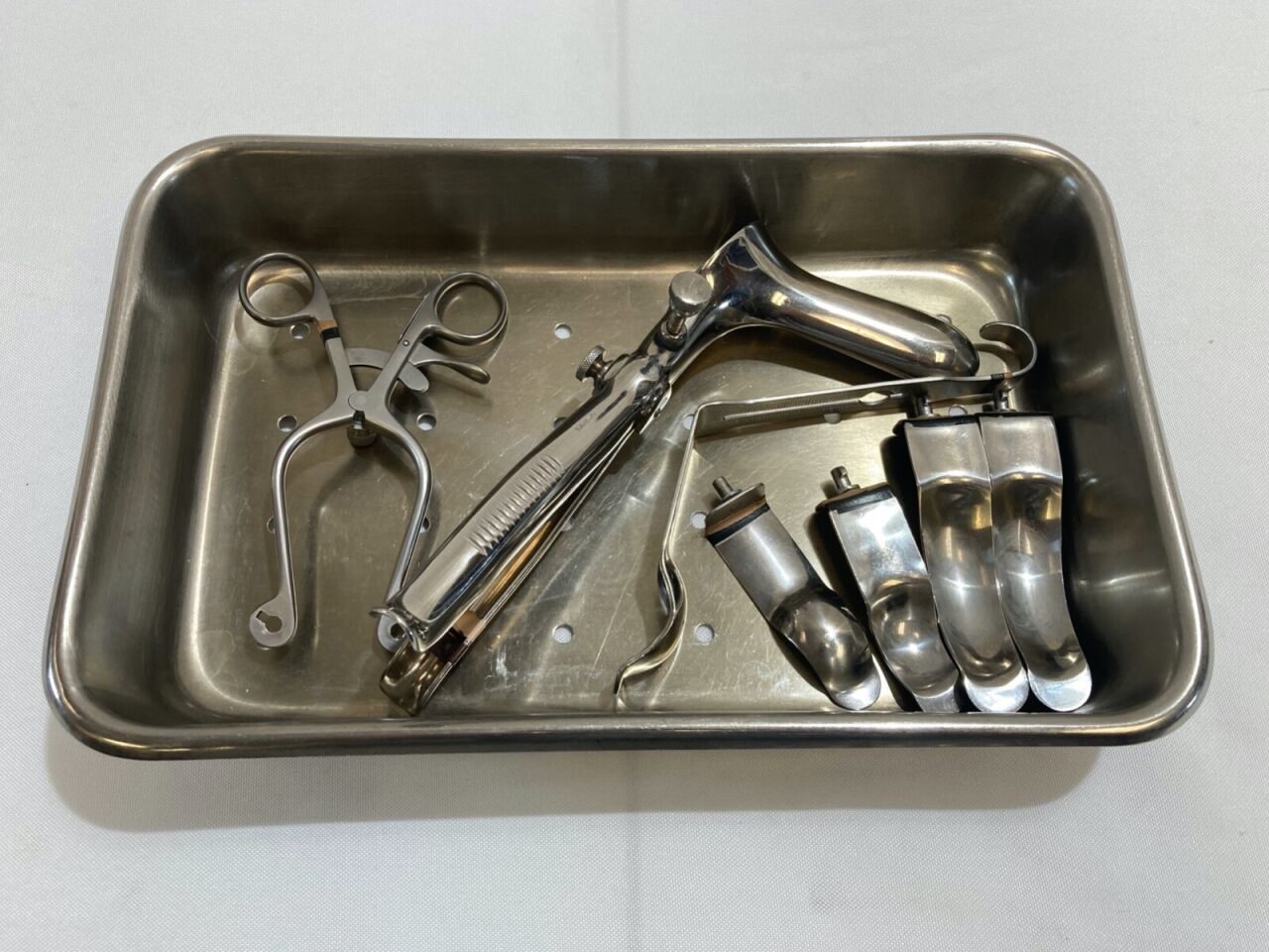 SKLAR  7 Piece Rectal Retractor Set w/ Frame Center Blade & Tray — photo 12