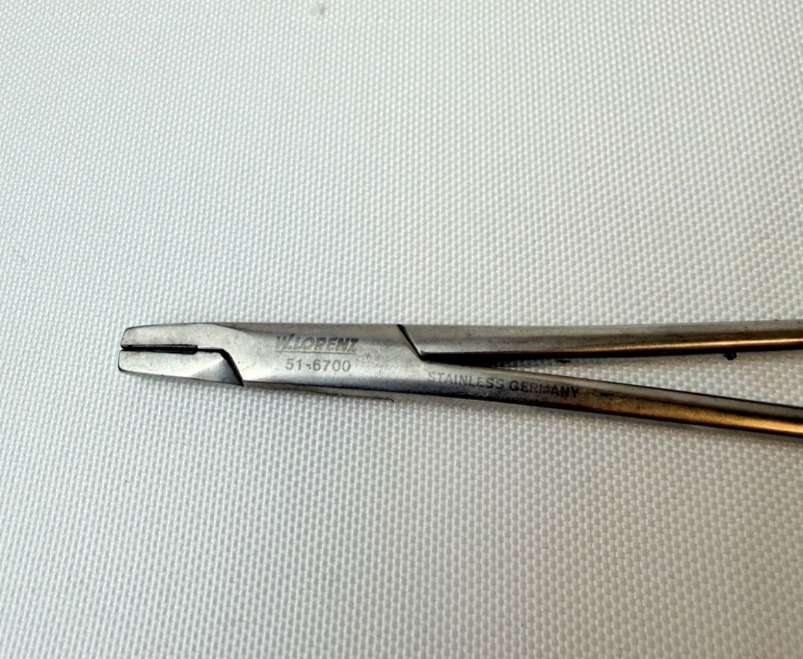 W. LORENZ 51-6700 Wire Twister / Needleholder 6" — photo 2