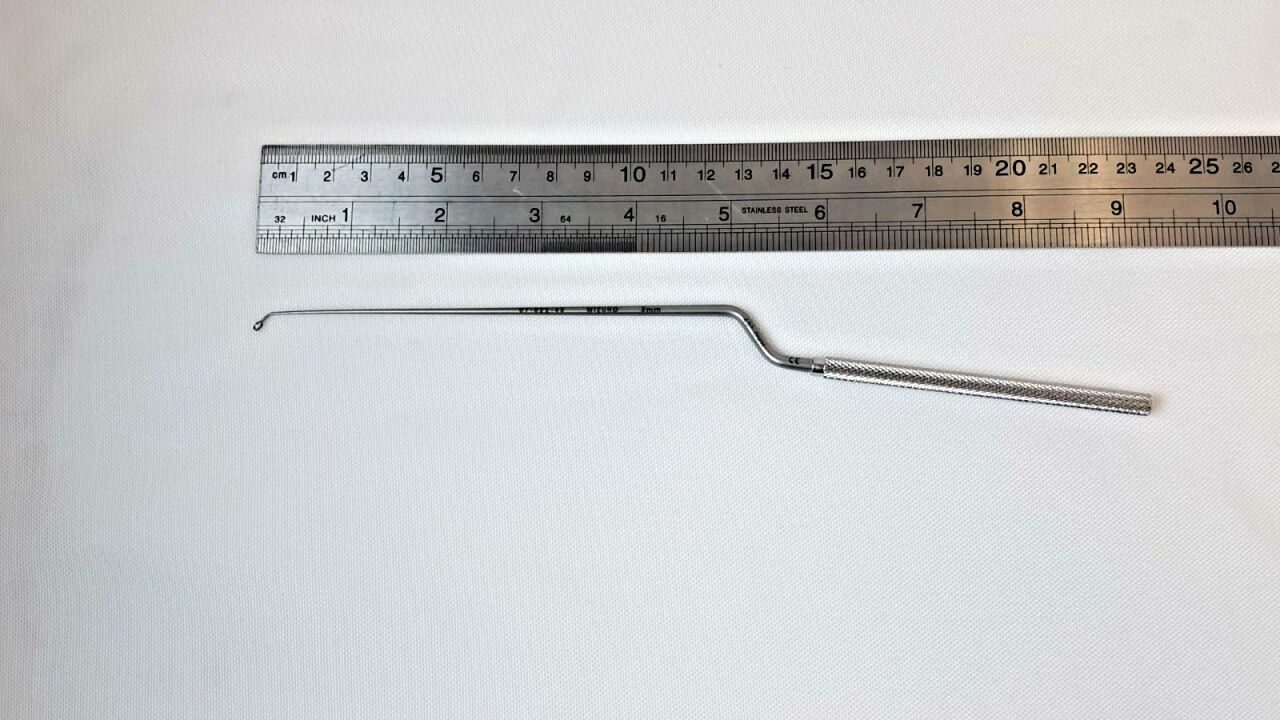 MIZUHO 07-822-43 Ring Curette 3mm 45deg DWN ENT — photo 5