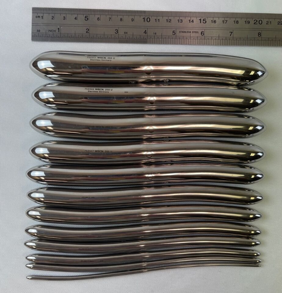 PILLING WECK 26mm-3mm Set of 12 Double Sided Hegar Dilators w/ Sterilization Case — photo 8