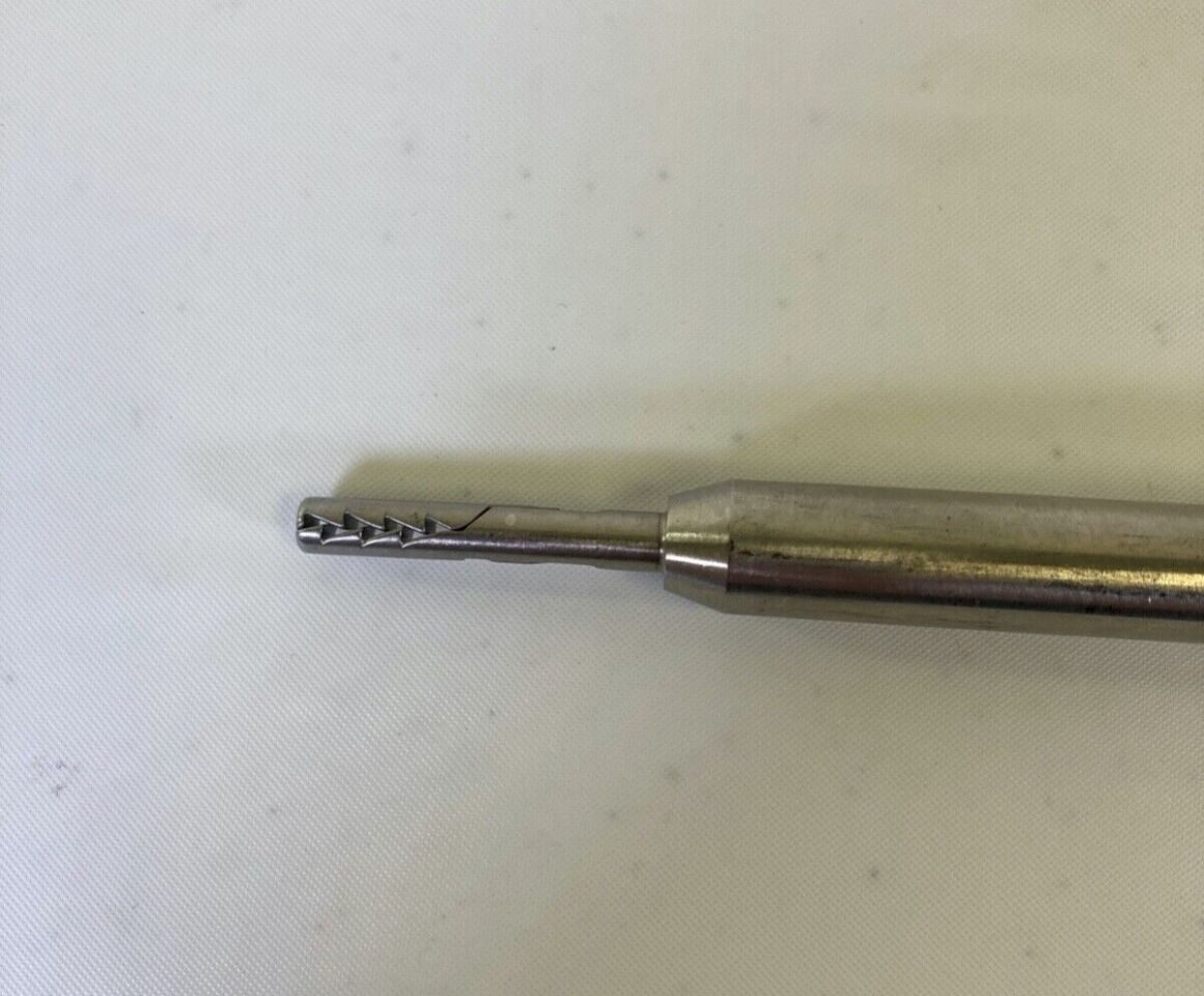 R. WOLF 8385.13 Alligator Grasping Forceps 10mm x 33cm Spring Handle Laparoscopy — photo 4