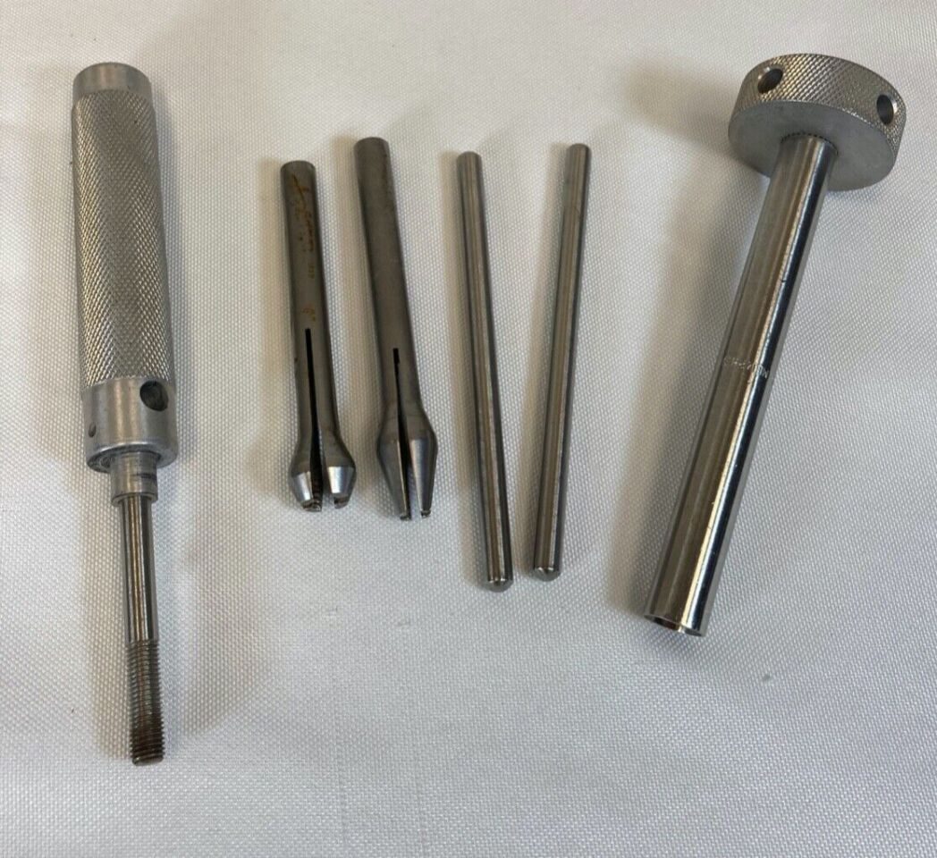 RICHARDS  6 Piece Craig Removal Set w/ 2 Collets & Cross Pins