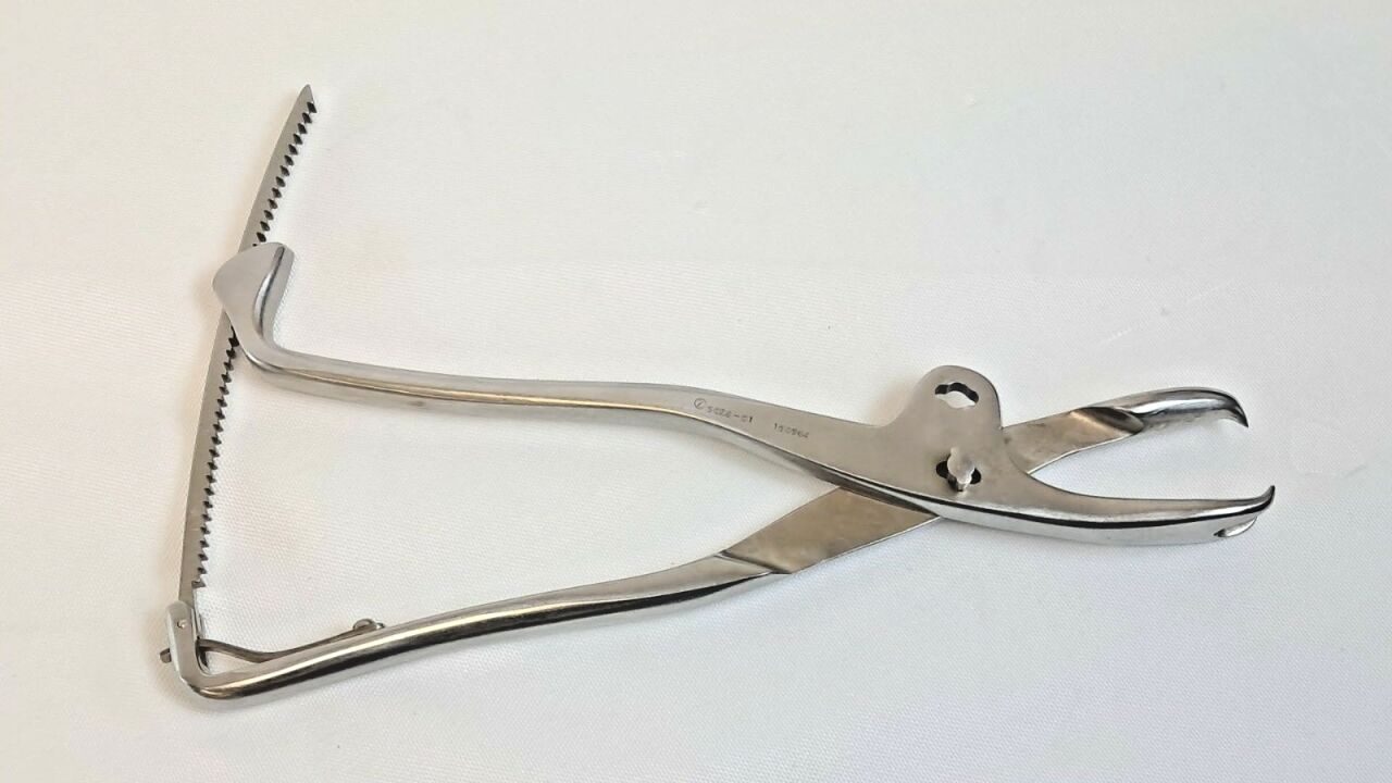 ZIMMER 5028-01 Bishop Bone Holding Forceps