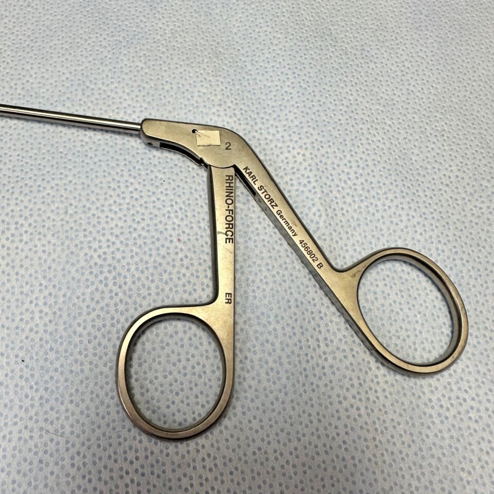 KARL STORZ 456502B RHINOFORCE II Blakesley-Wilde Nasal Forceps Size 2 ENT — photo 5