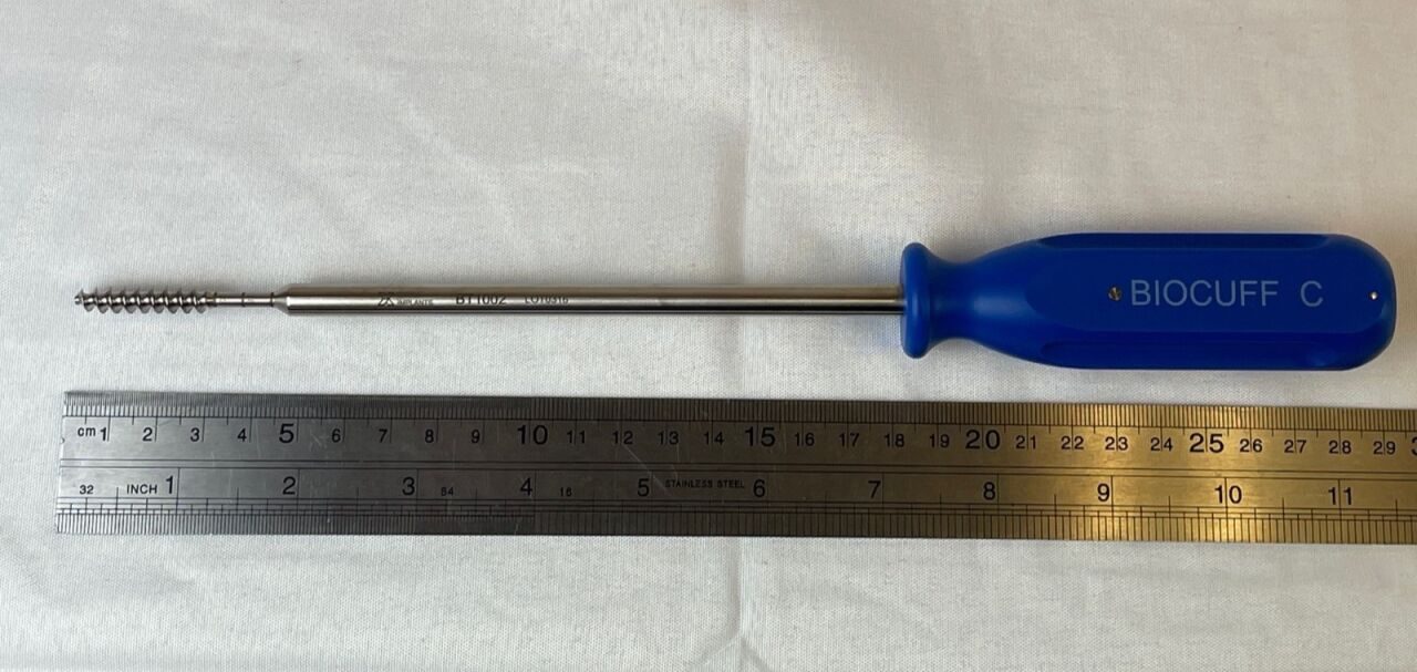 BIONX BT1002 Cannulated Tap for Biocuff C Instrument Tray Shoulder Arthroscopy — photo 7