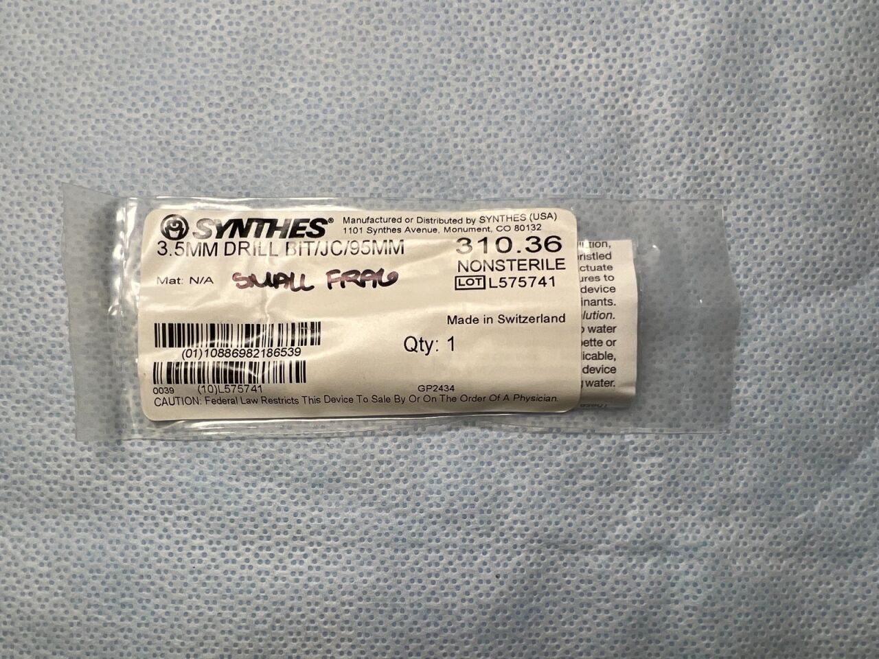 SYNTHES 310.36 Drill Bit — photo 2