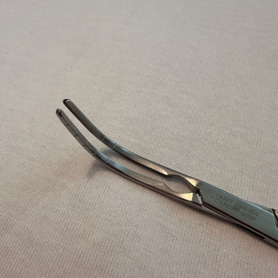 JARIT 320-214 Cardio Grip Cooley Peripheral Vascular Clamp — photo 4