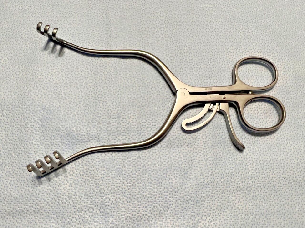 AESCULAP BV75 Weitlaner Self Retaining Retractor 4x3 Prongs 6-1/2" Length — photo 1
