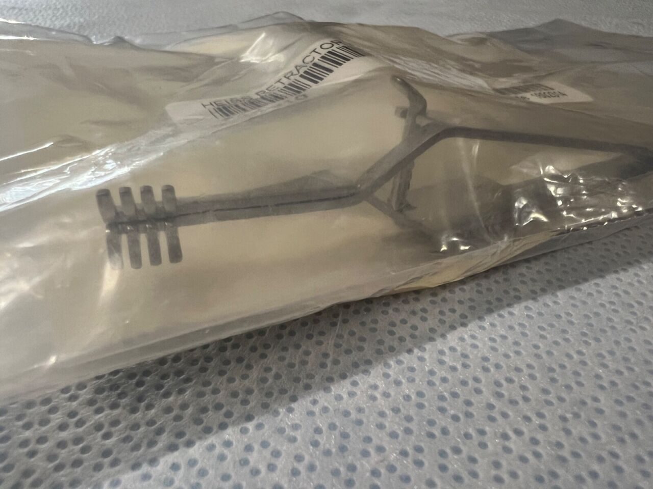 SYMMETRY 24-0910 Heiss Automatic Retractor Cross Action 4x4 Blunt Prongs 4" L — photo 2